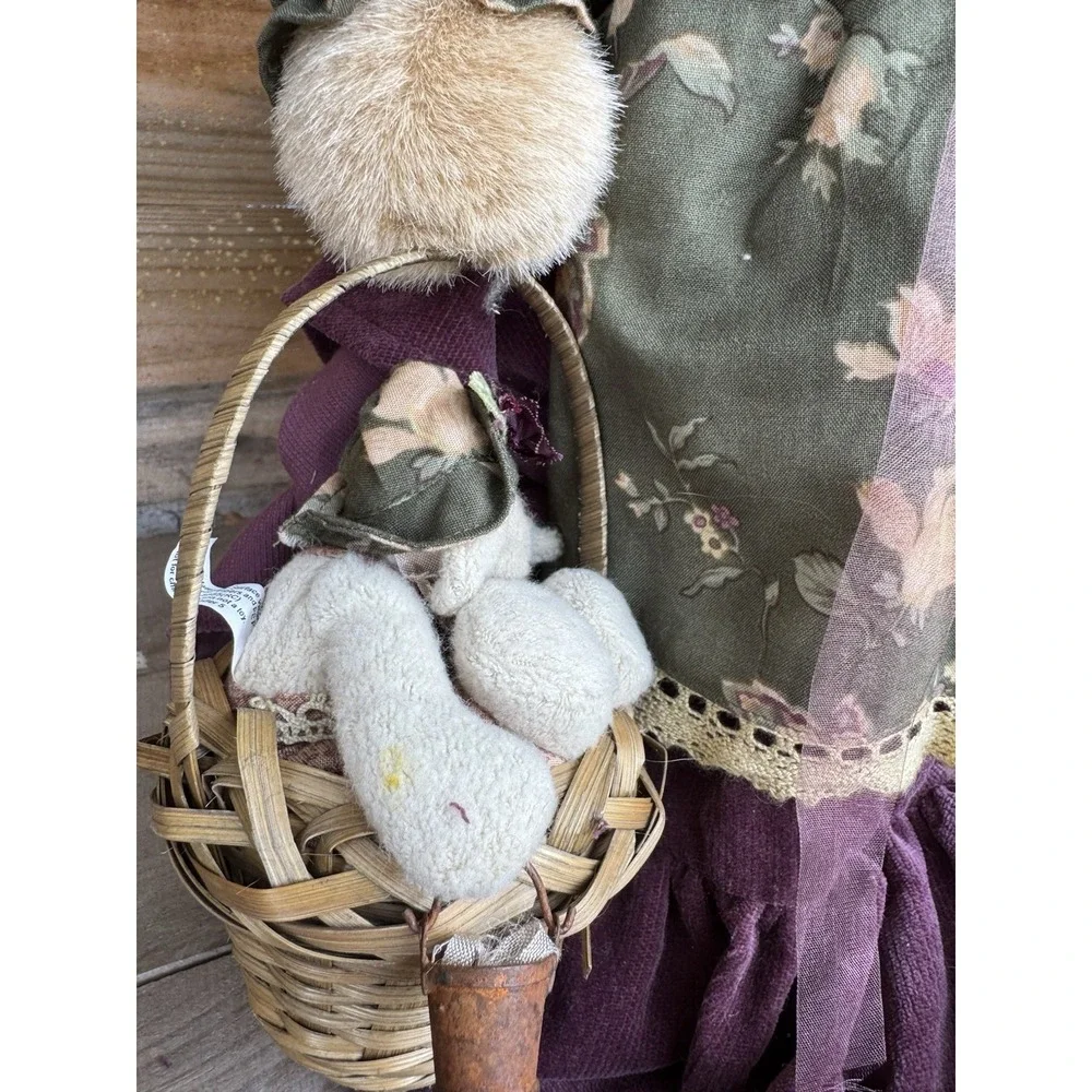 Bunnies By The Bay‎ GABLE & TINKER Bunny Rabbit Plush W/ Stand & Tag 16